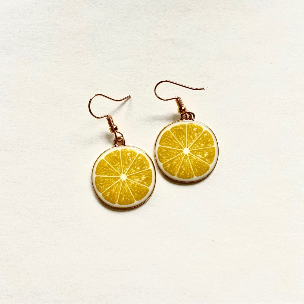 lemon earrings - Picture 3 of 3